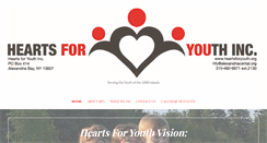 Desktop Screenshot of heartsforyouth.org